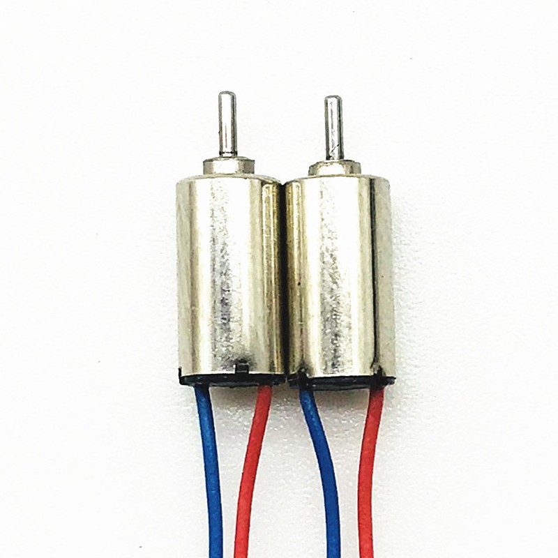 thumbnail interactive-video image 1 of 6x10mm Coreless Micro DC Motor DC 1.5-3.7V 35000RPM Micro Motor For Airplane Model RC Toys - (10 Pcs 1 of 13